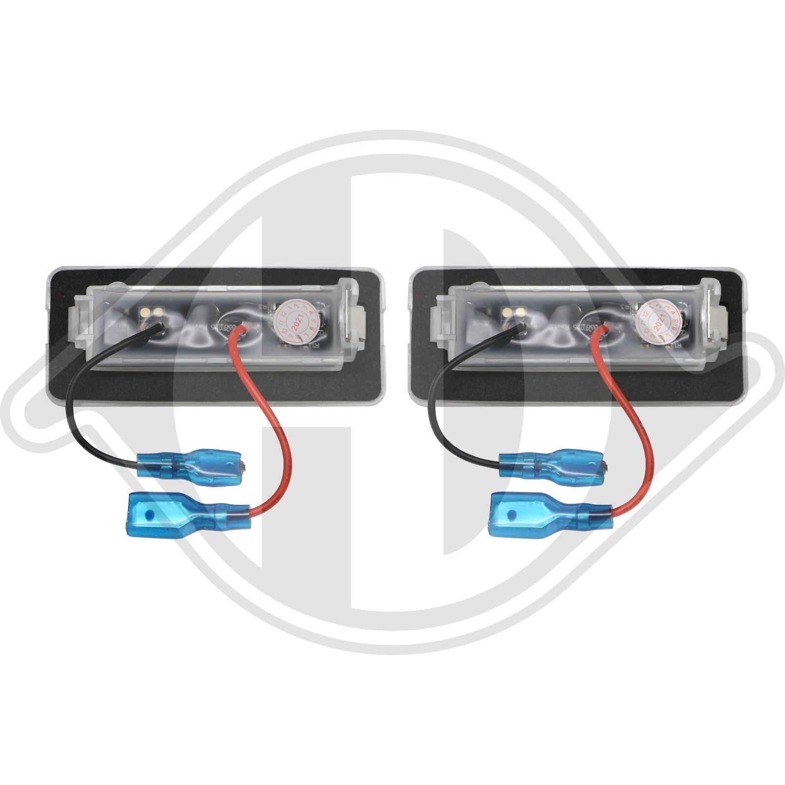 DIEDERICHS Kentekenlamp HD Tuning