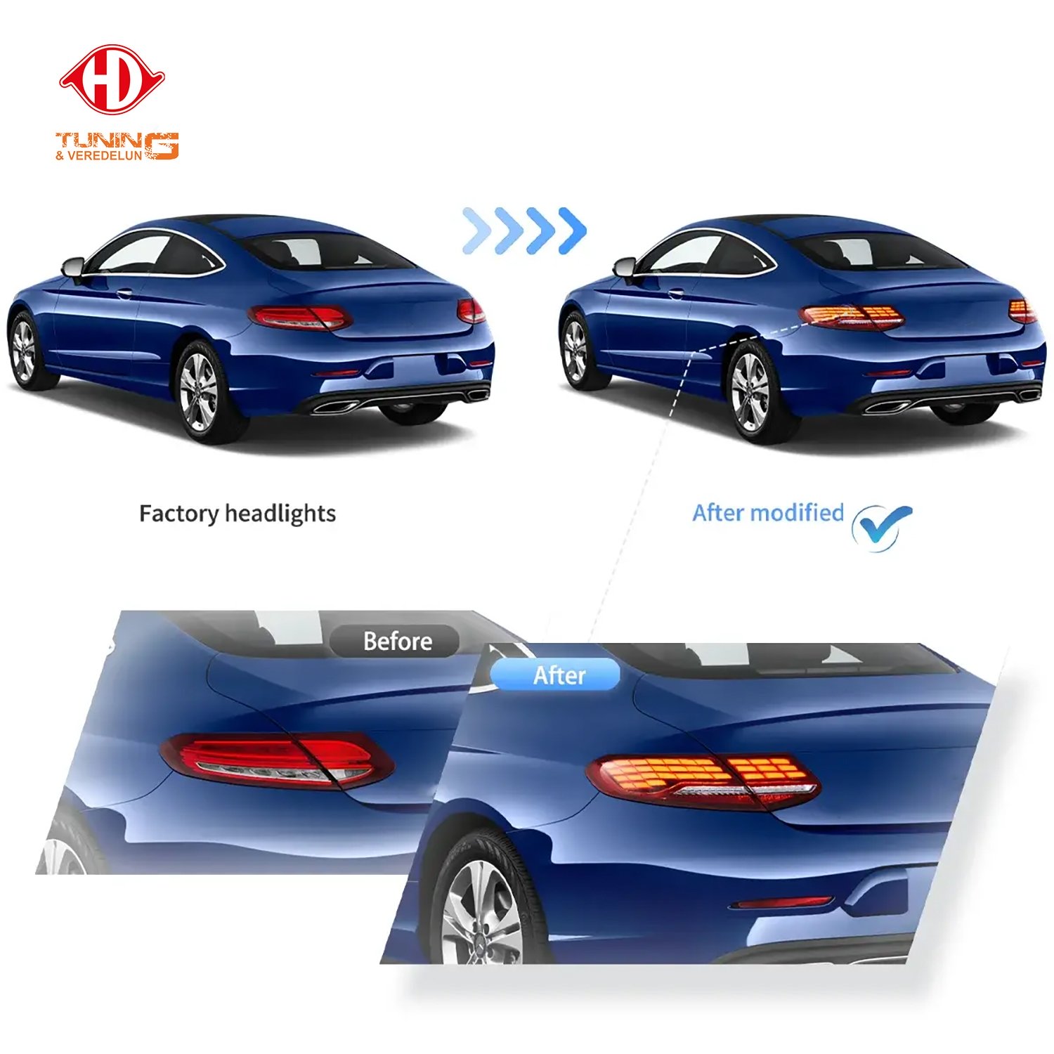 DIEDERICHS Tail Light Assembly Set HD Tuning