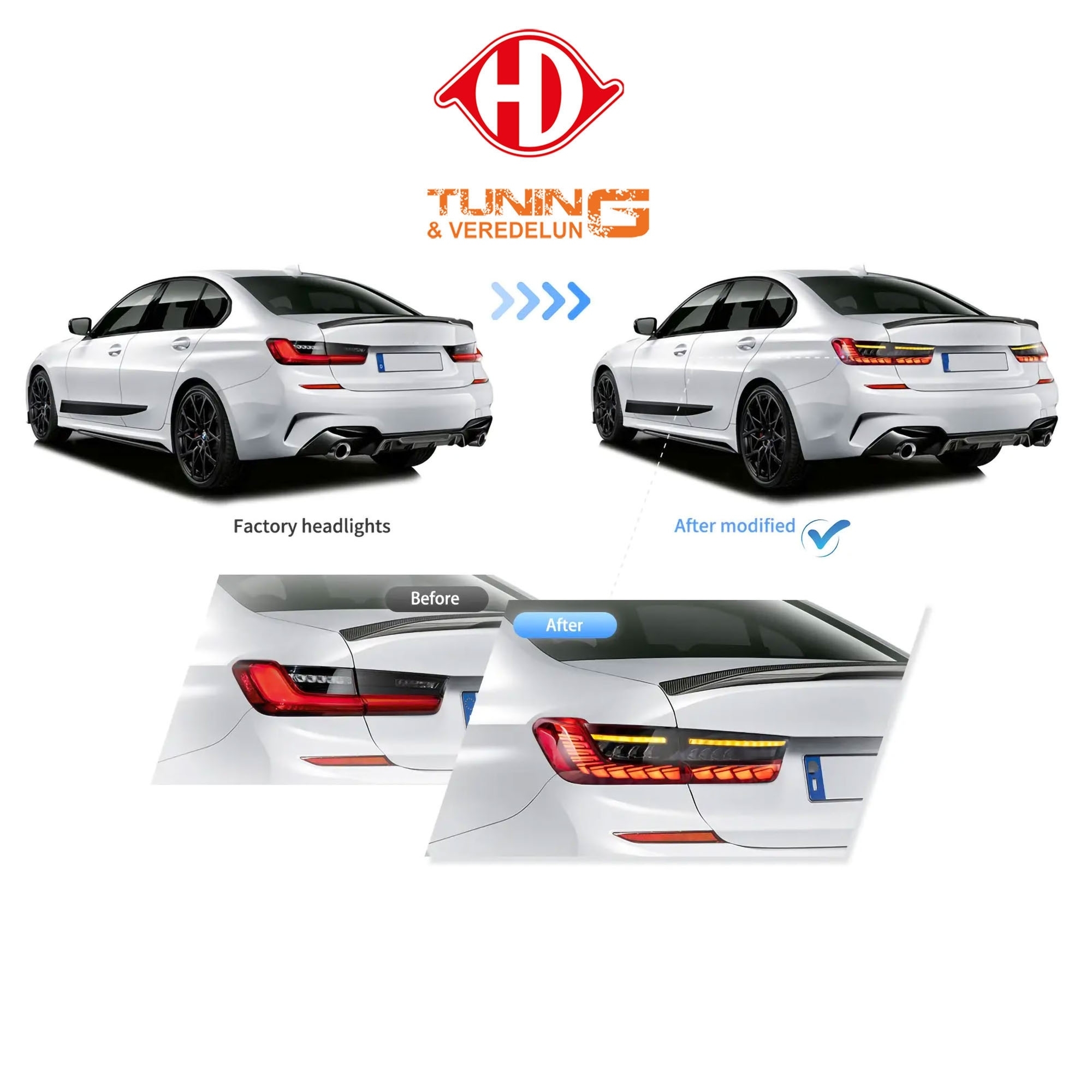 DIEDERICHS Arka aydınlatma seti HD Tuning