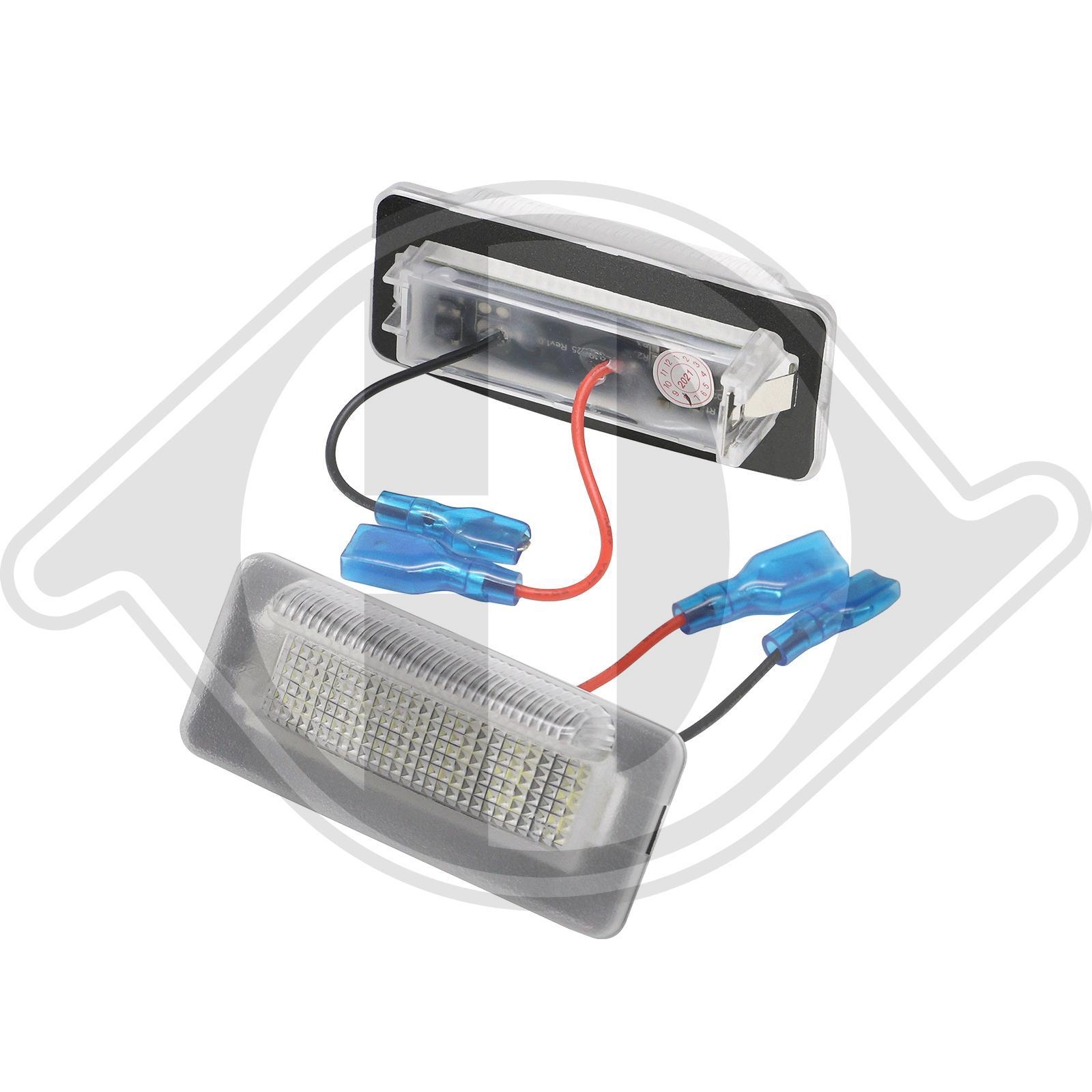 DIEDERICHS Kentekenlamp HD Tuning