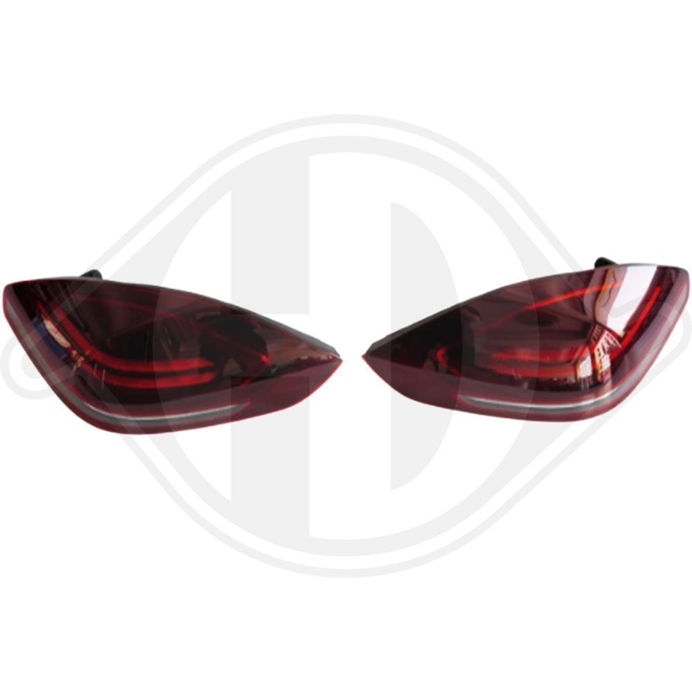 DIEDERICHS Jogo de farolins traseiros HD Tuning