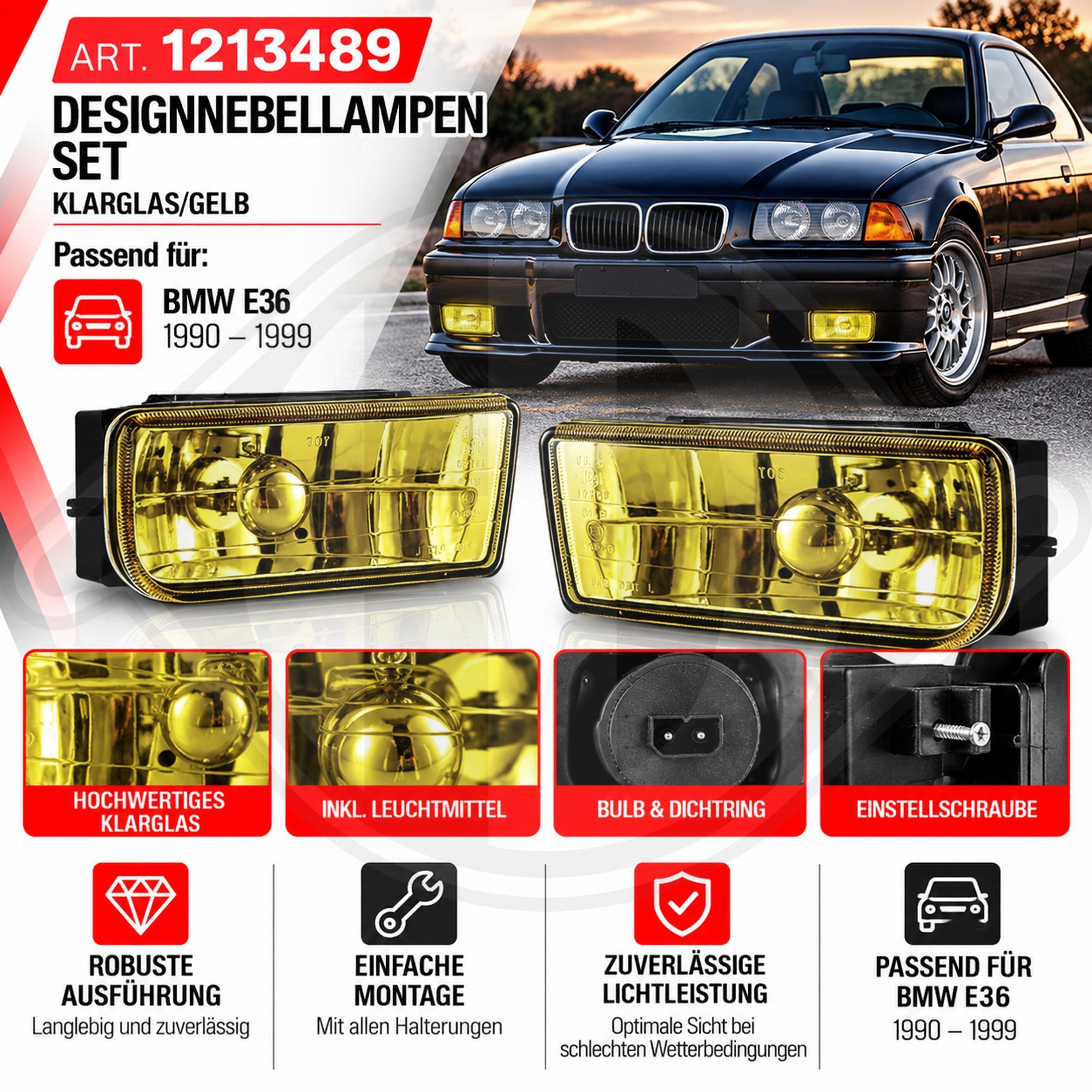 DIEDERICHS Sis farı seti HD Tuning