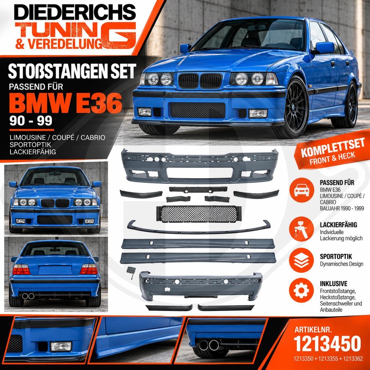 DIEDERICHS Parachoques HD Tuning