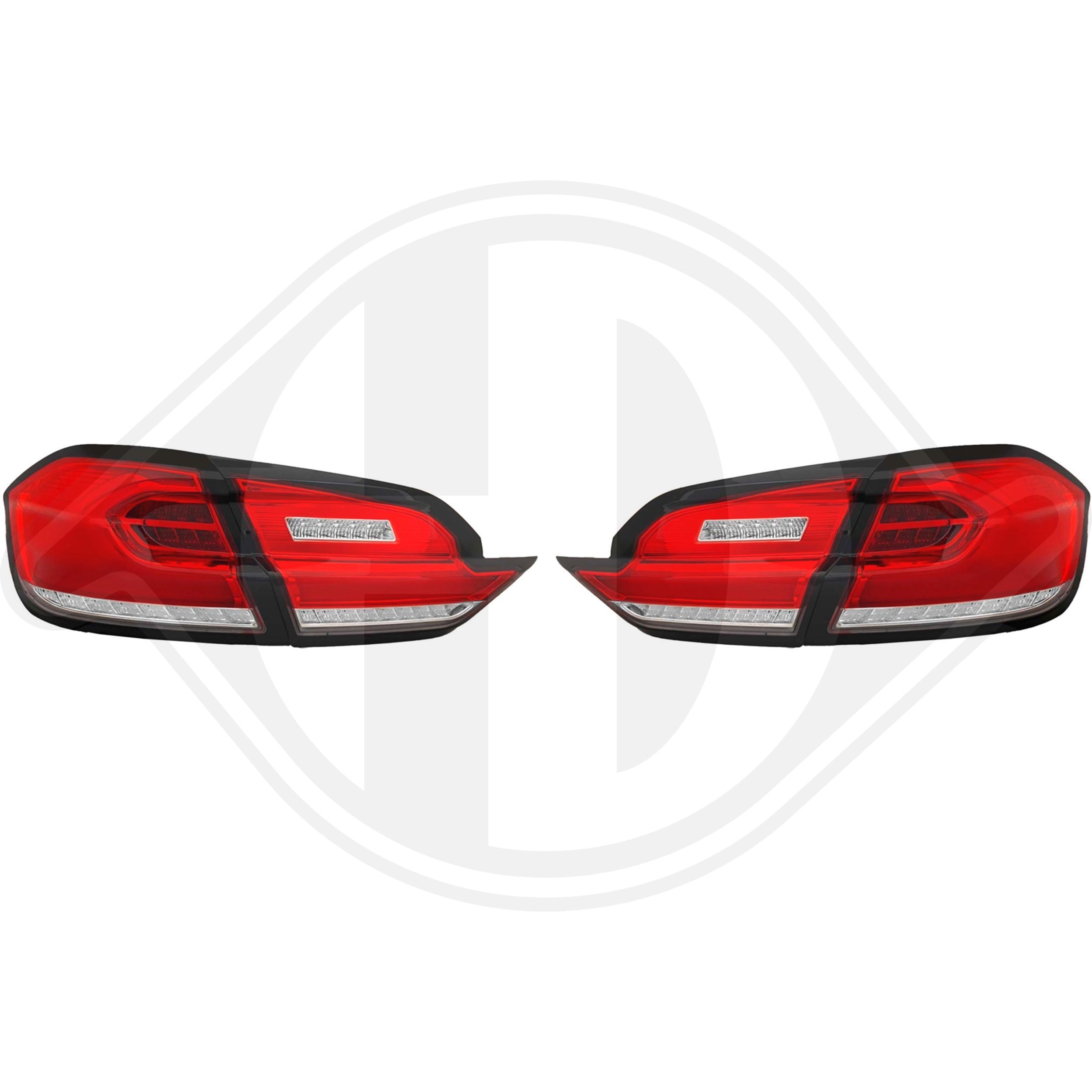 DIEDERICHS Комлект заднего освещения HD Tuning