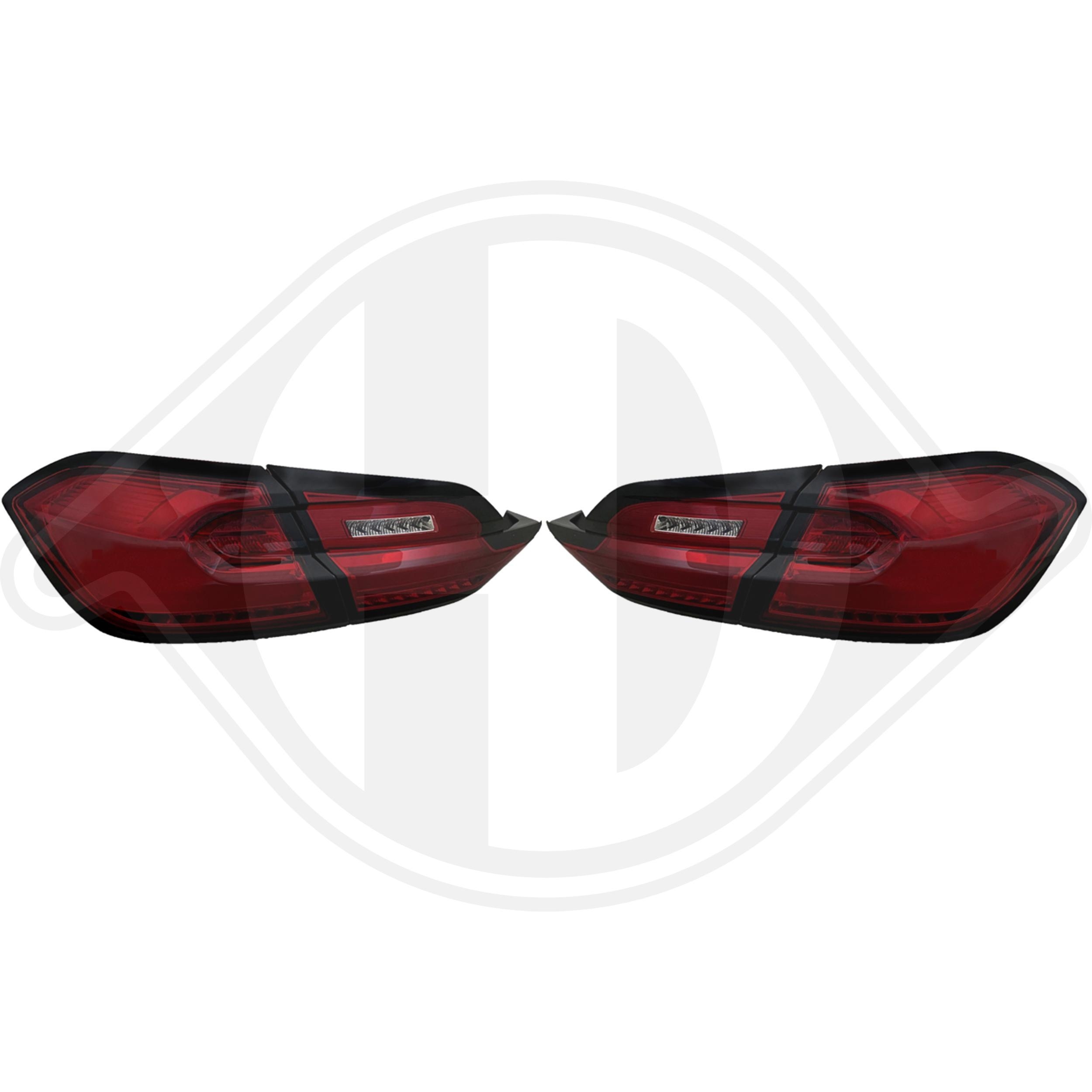 DIEDERICHS Комлект заднего освещения HD Tuning