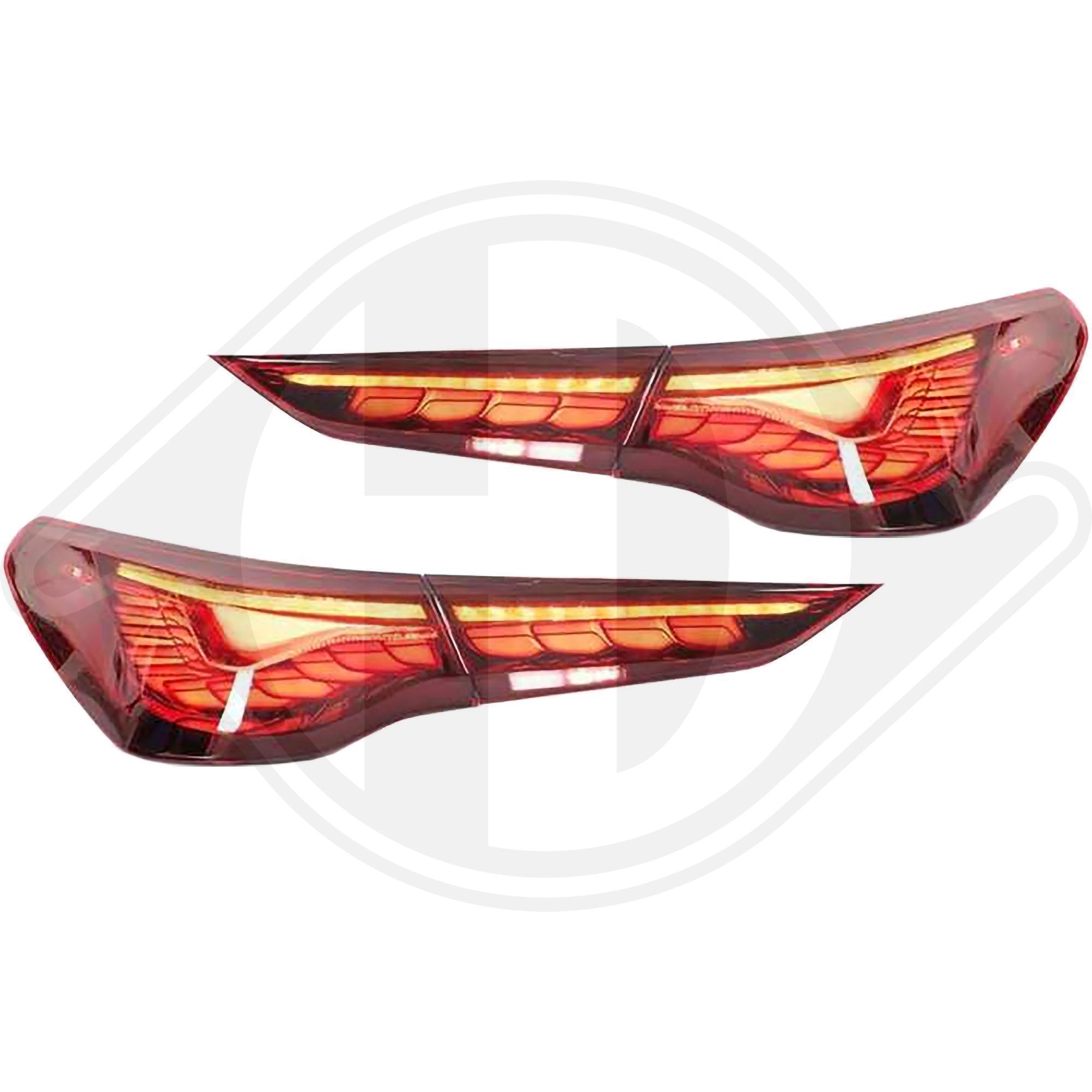 DIEDERICHS Jogo de farolins traseiros HD Tuning