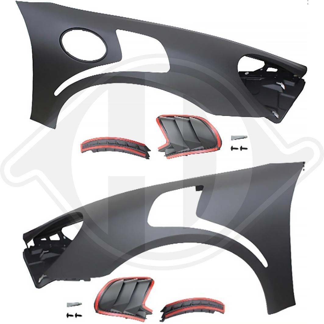 DIEDERICHS Süs /Koruma çıtası, Çamurluk HD Tuning