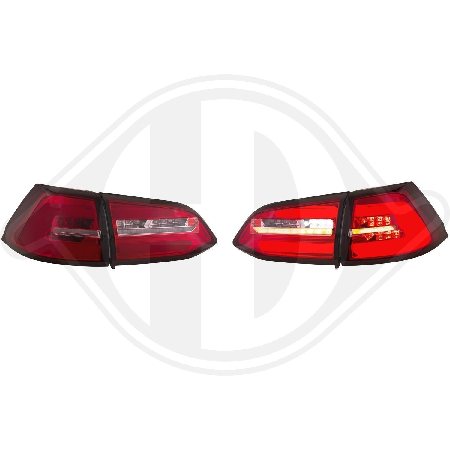 DIEDERICHS Juego luz trasera HD Tuning